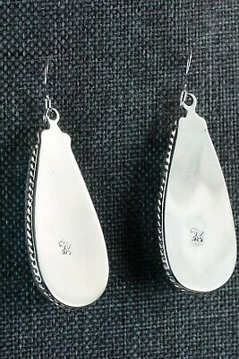 Turquoise and Sterling Silver Earrings - Brandon Belin