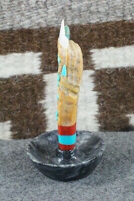 Corn Maiden Zuni Fetish Carving - Sullivan Shebola