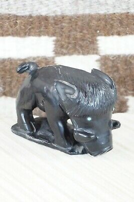 Boar Zuni Fetish Carving - Derrick Kaamasee