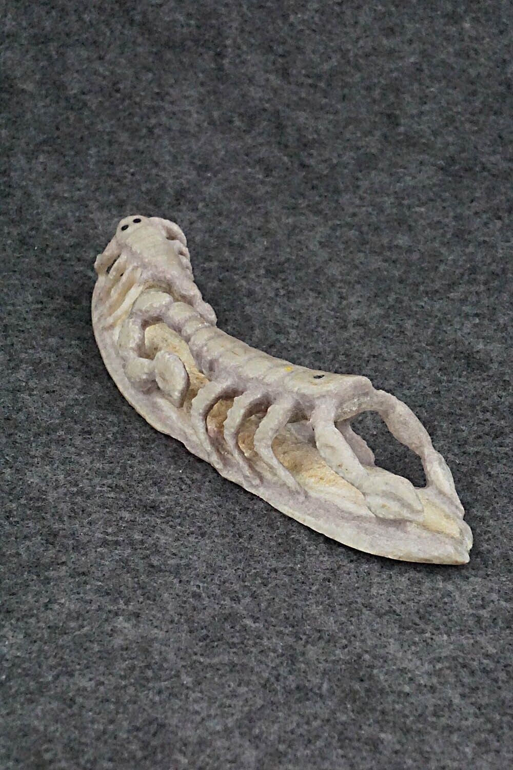 Scorpion Zuni Fetish Carving - Maxx Laate