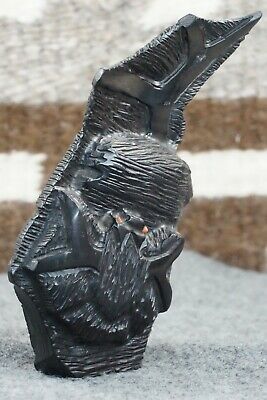 Bat Zuni Fetish Carving - Mike Tucson