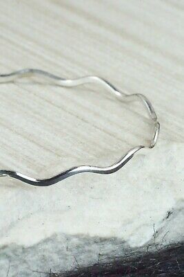 Sterling Silver Bangle Bracelet - Elaine Tahe
