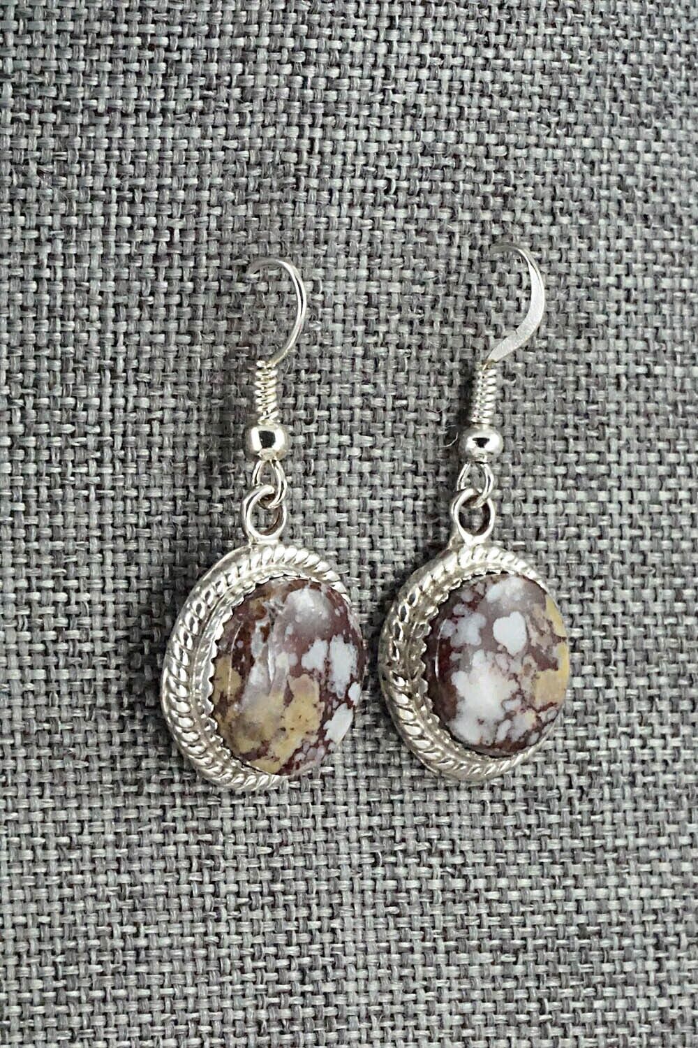 Wild Horse & Sterling Silver Earrings - Sheena Jack
