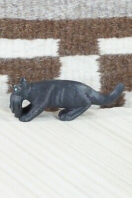 Mountain Lion Zuni Fetish Carving - Colin Weeka