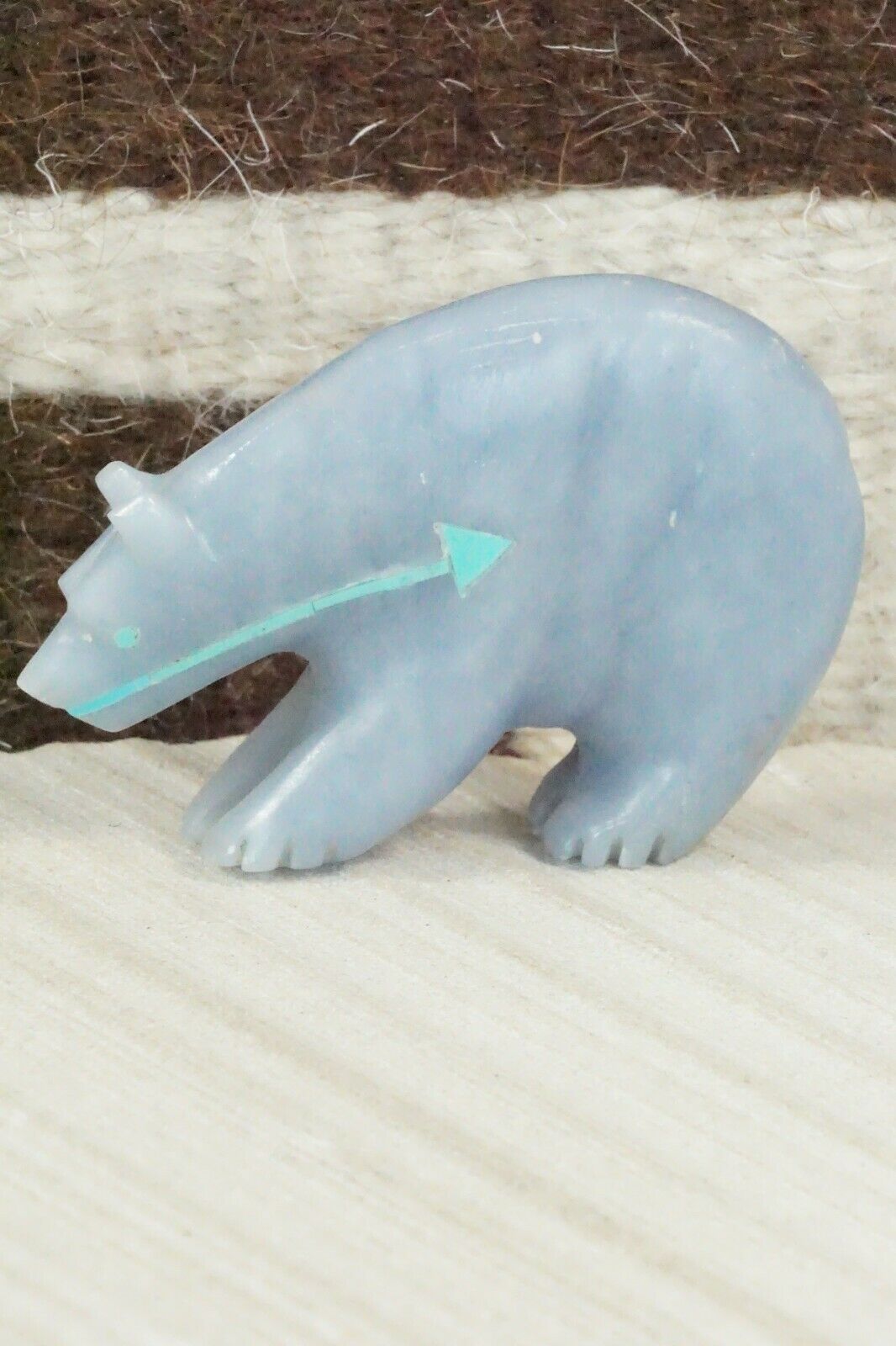 Bear Zuni Fetish Carving - Andres Quandelacy