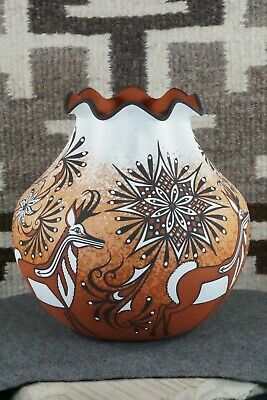 Zuni Pottery - Deldrick Cellicion