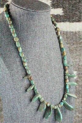 Turquoise & Sterling Silver Necklace - Navajo