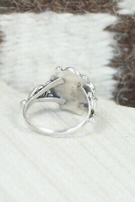 Turquoise & Sterling Silver Ring - Maritta Martinez - Size 6
