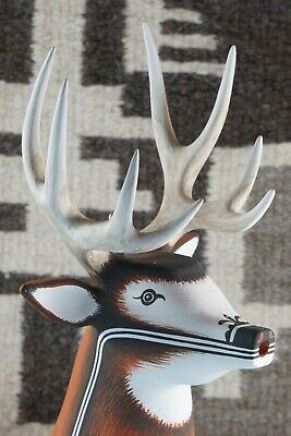 Zuni Deer Pottery - Deldrick Cellicion