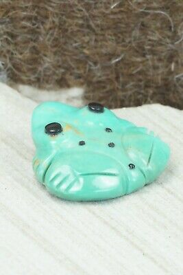 Frog Zuni Fetish Carving - Reynold Lunasee