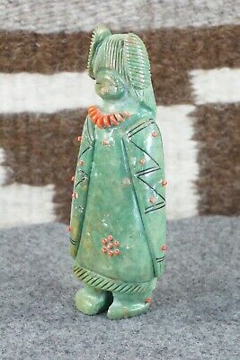 Corn Maiden Zuni Fetish Carving - Claudia Peina
