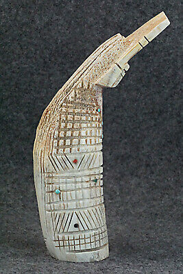 Corn Maiden Zuni Fetish Carving - Carl Etsate