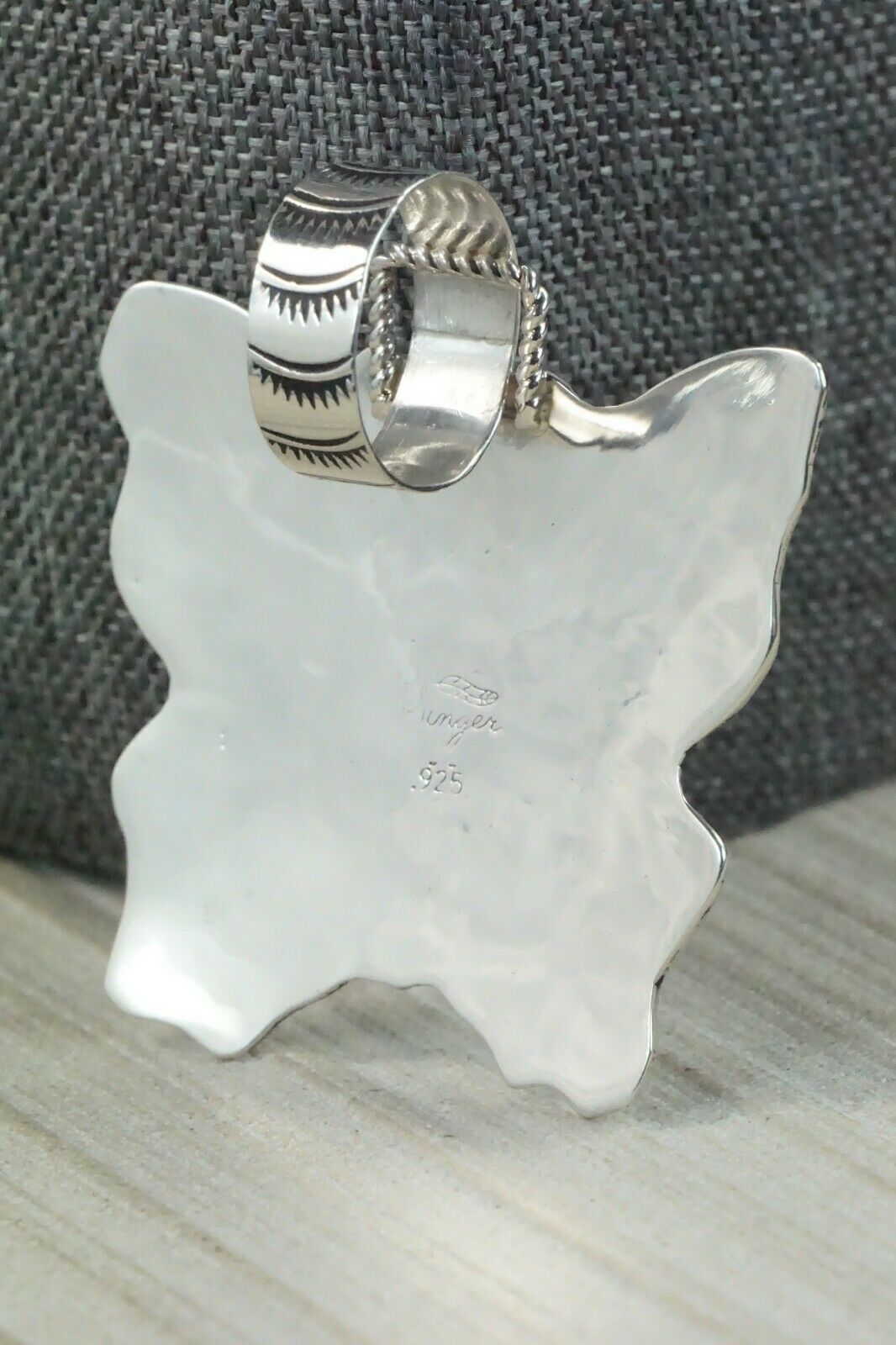 Navajo Sterling Silver Pendant - Richard Singer
