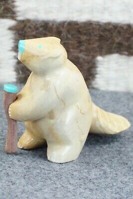 Beaver Zuni Fetish Carving - Enrike Leekya