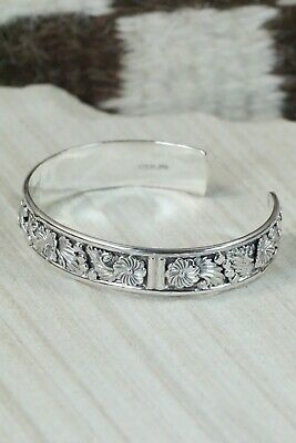 Sterling Silver Floral Bracelet - Tom Dinesto