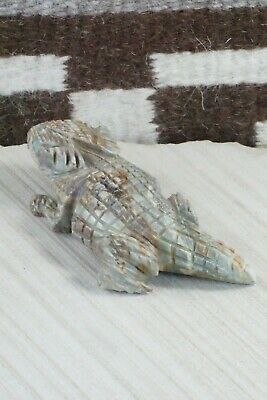 Horned Toad Zuni Fetish Carving - Tony Mackel