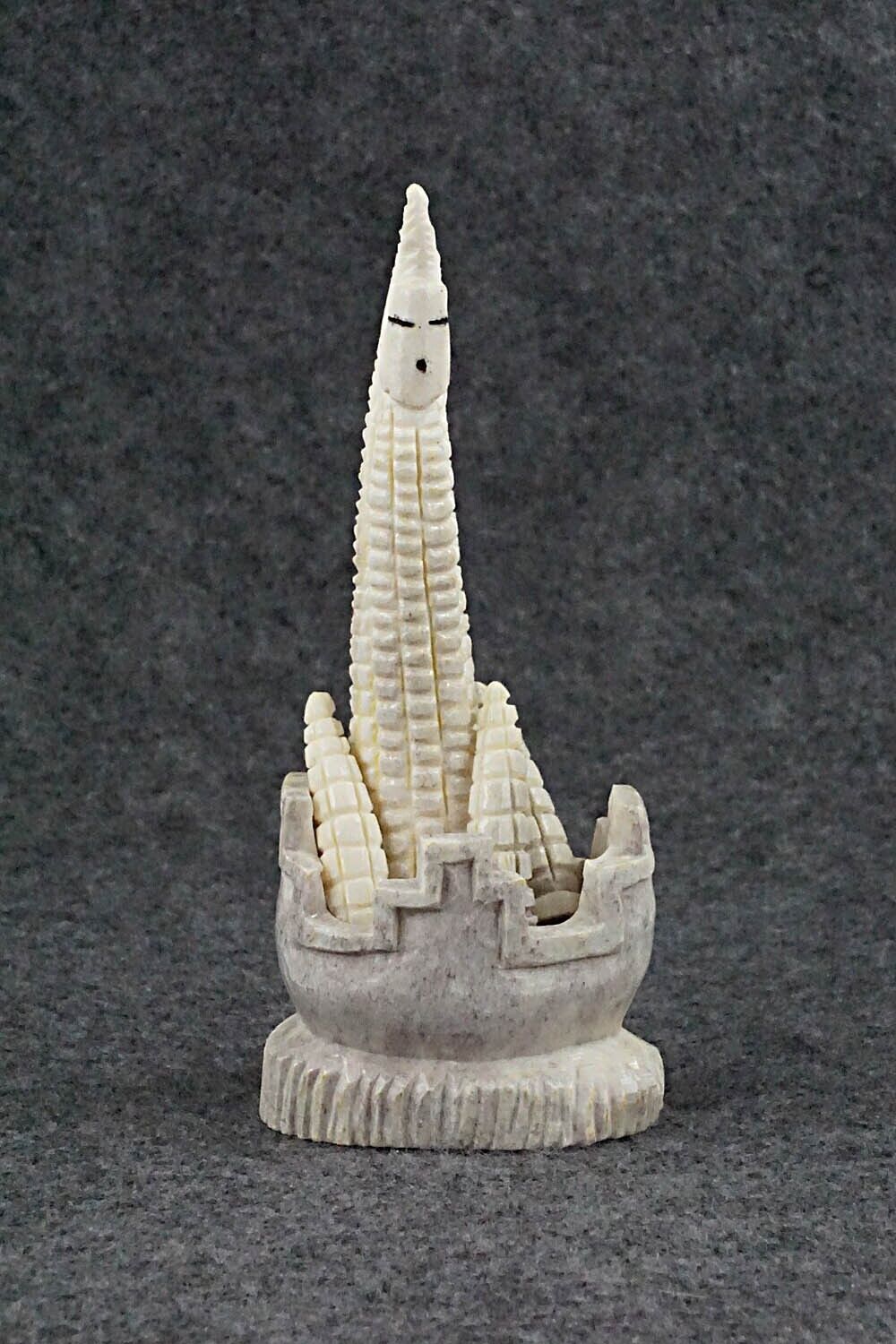 Corn Maiden Zuni Fetish Carving - Mike Tucson