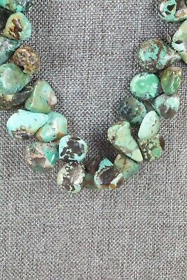Turquoise & Sterling Silver Necklace - Navajo