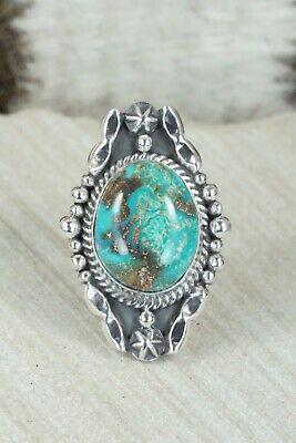 Turquoise & Sterling Silver Ring - Daniel Benally - Size 5 - High Lonesome Trading