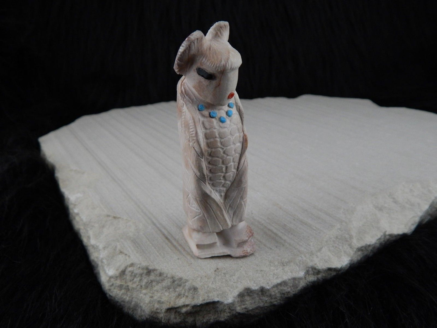 Corn Maiden Zuni Fetish Carving - Derrick Kaamasee - High Lonesome Trading