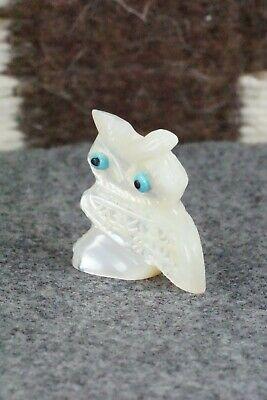 Owl Zuni Fetish Carving - Danette Laate - High Lonesome Trading