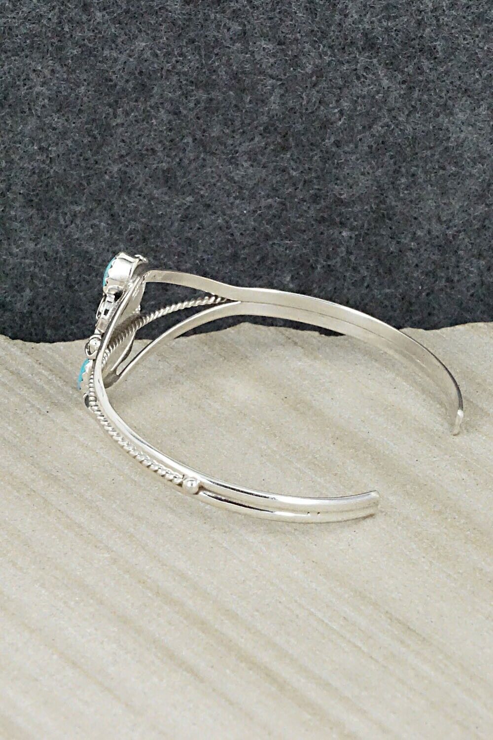 Turquoise & Sterling Silver Bracelet - William Begay
