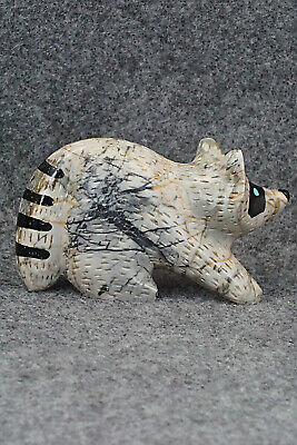 Racoon Zuni Fetish Carving - Eli Cheama