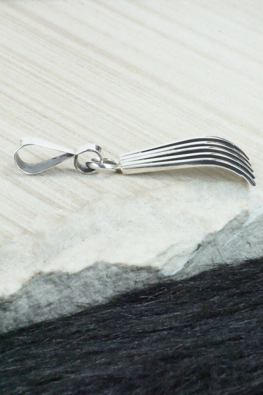 Sterling Silver Pendant - Tom Hawk