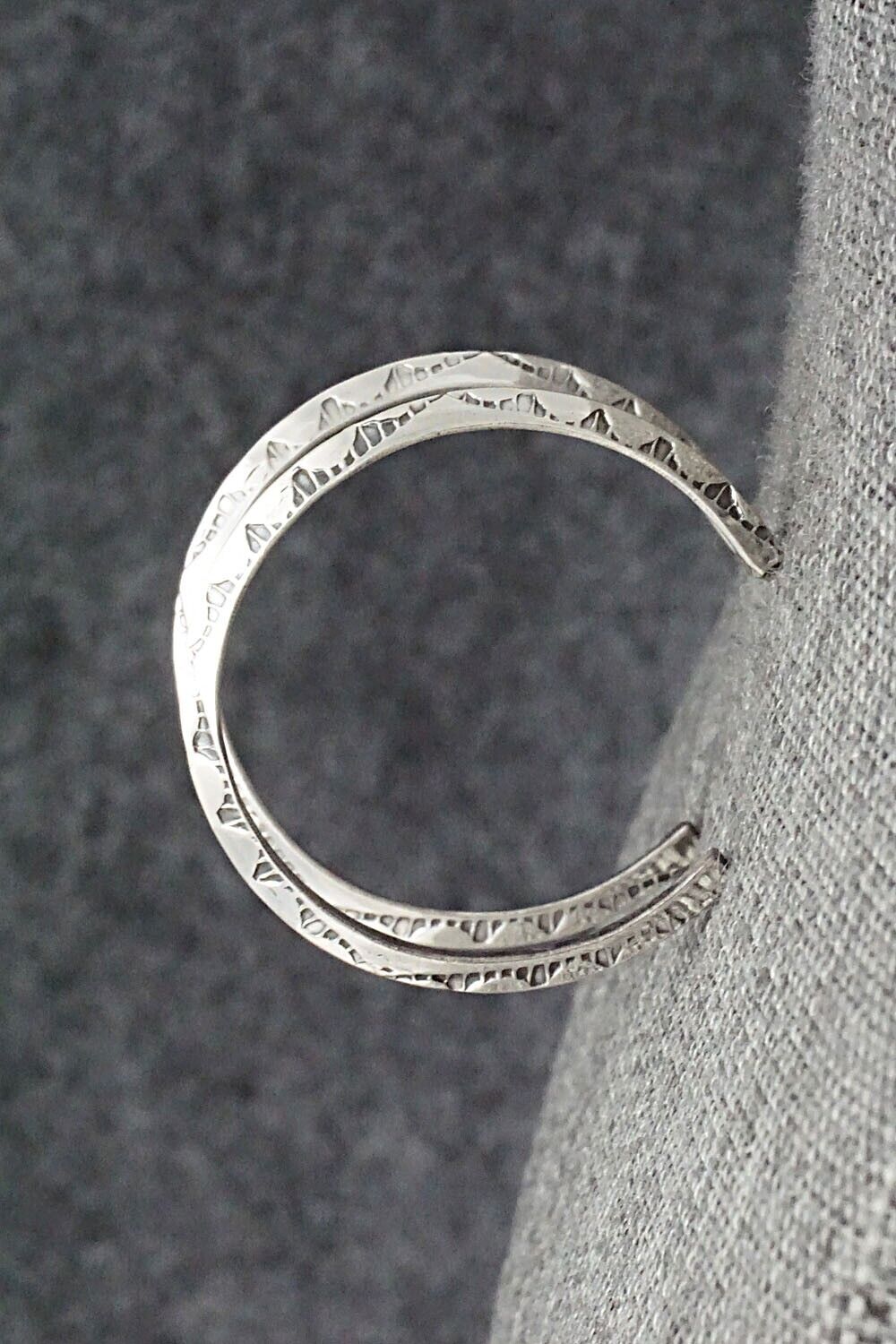 Sterling Silver Hoop Earrings - Elaine Tahe