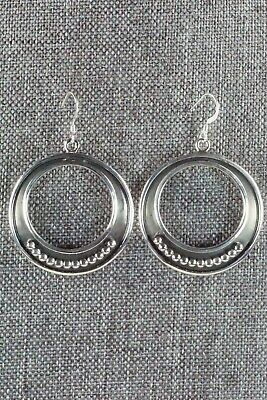 Sterling Silver Earrings - Jonathan Nez