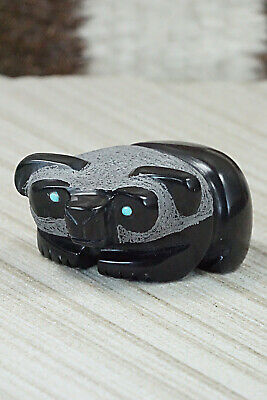 Bear Zuni Fetish Carving - Reynold Lunasee
