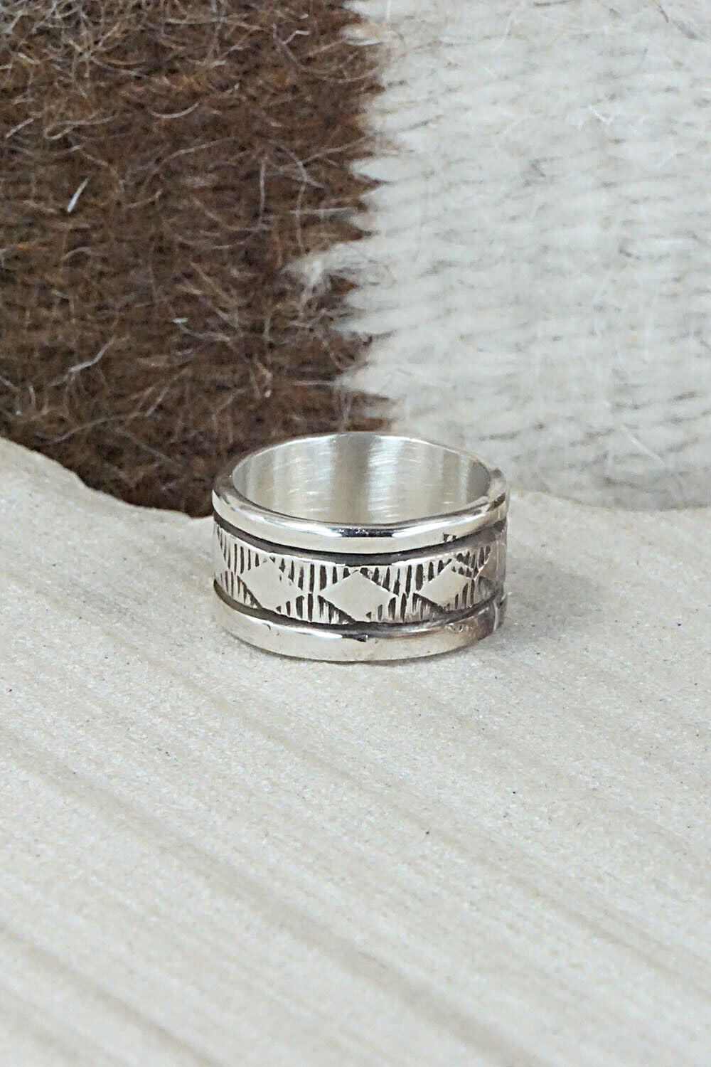 Sterling Silver Ring - Bruce Morgan - Size 6