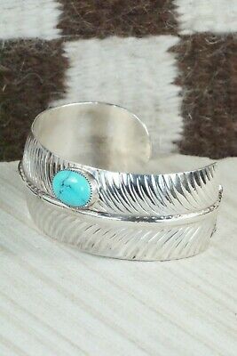 Turquoise & Sterling Silver Bracelet - Aaron Davis