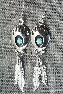 Turquoise & Sterling Silver Earrings - Annie Spencer