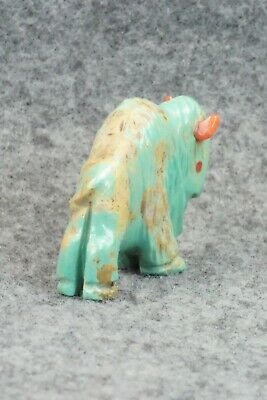 Buffalo Zuni Fetish Carving - Andres Quandelacy