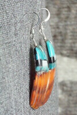 Multi Stone & Sterling Silver Earrings - Torevia Crespin