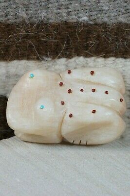 Frog Zuni Fetish Carving - Tyrone Poncho - High Lonesome Trading