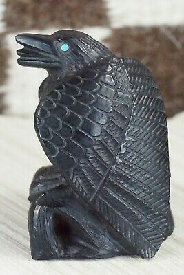 Crow Zuni Fetish Carving - Derrick Kaamasee