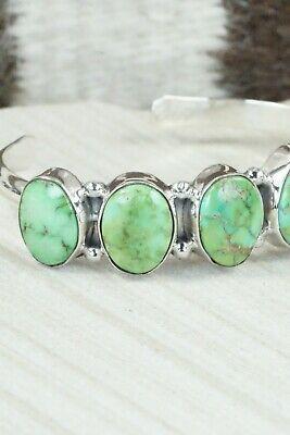 Turquoise & Sterling Silver Bracelet - Thomas Yazzie - High Lonesome Trading