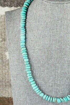 Turquoise & Sterling Silver Necklace - Louise Joe