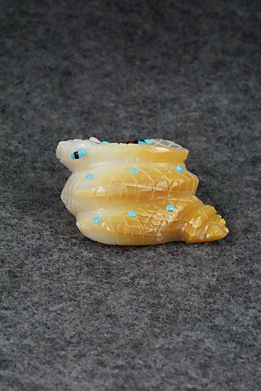 Rattlesnake Zuni Fetish Carving - Danette Laate