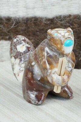 Beaver Zuni Fetish Carving - Enrike Leekya