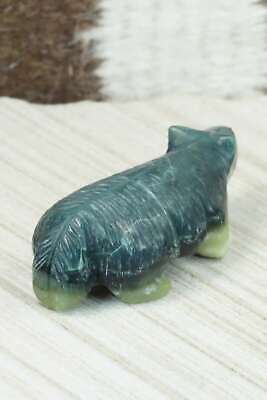 Badger Zuni Fetish Carving - Ronnie Lunasee