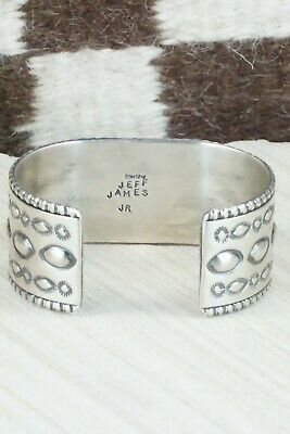 Turquoise & Sterling Silver Bracelet - Jeff James Jr.