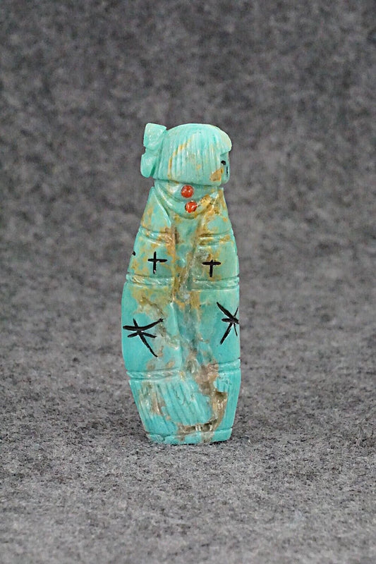 Corn Maiden Zuni Fetish Carving - Sandra Quandelacy
