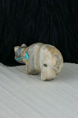 Bear Zuni Fetish Carving - Kevin Quam - High Lonesome Trading
