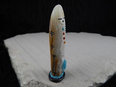 Corn Maiden Zuni Fetish Carving - Stuart Quandelacy - High Lonesome Trading