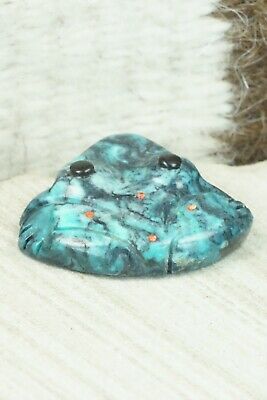 Frog Zuni Fetish Carving - Reynold Lunasee