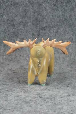 Elk Zuni Fetish Carving - Enrike Leekya