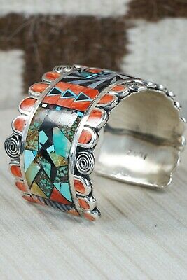 Zuni Multi Stone & Sterling Silver Bracelet - Jason Bobelu